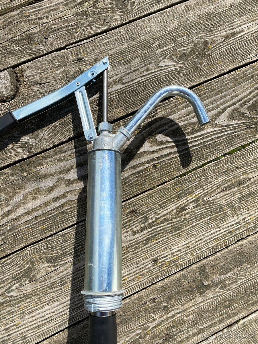 ruční pumpa do sudu pumpa na olej benzín naftu ruční - 4