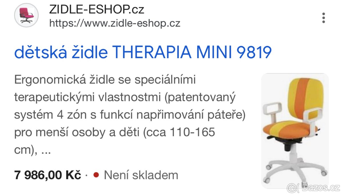 otočná židle Therapia Mini - 4
