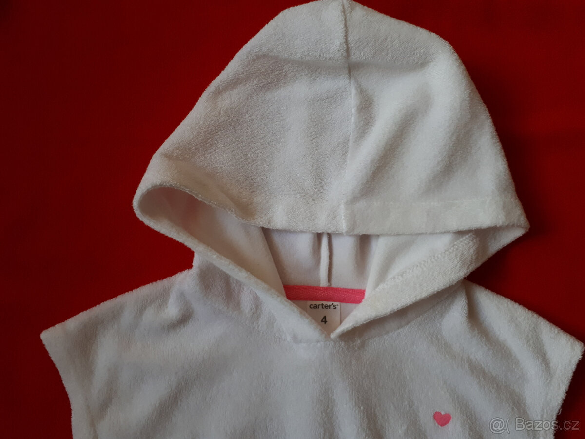 Dětský plážový župan, župánek, vel.104 (4 roky), Carters - 4