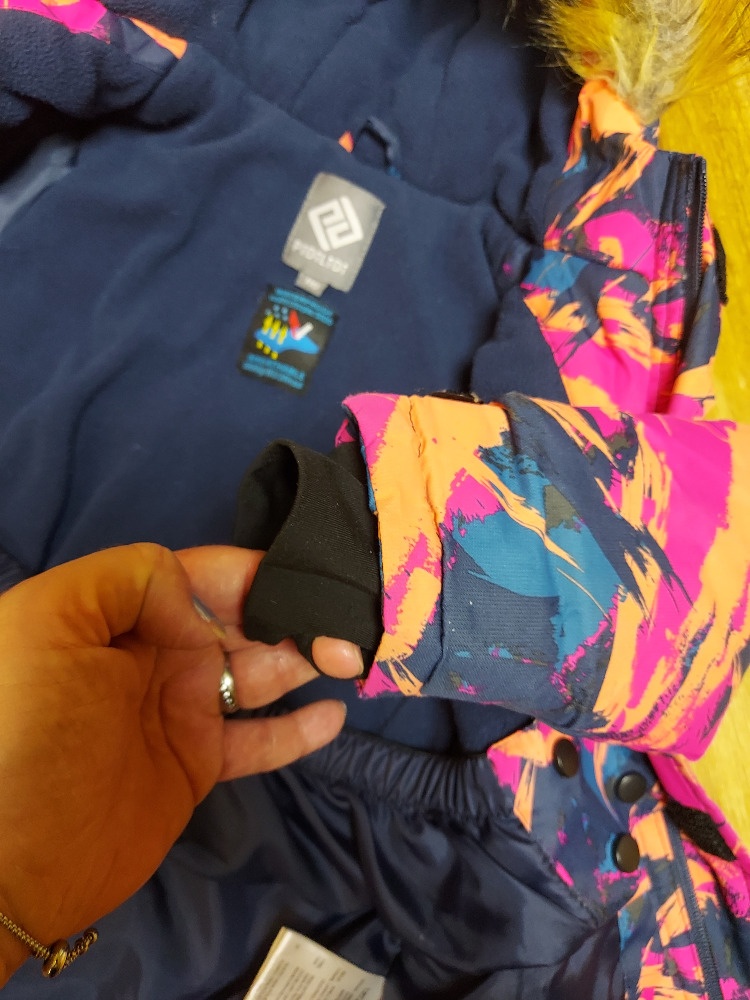 Dívčí zimní lyžařská bunda - 4