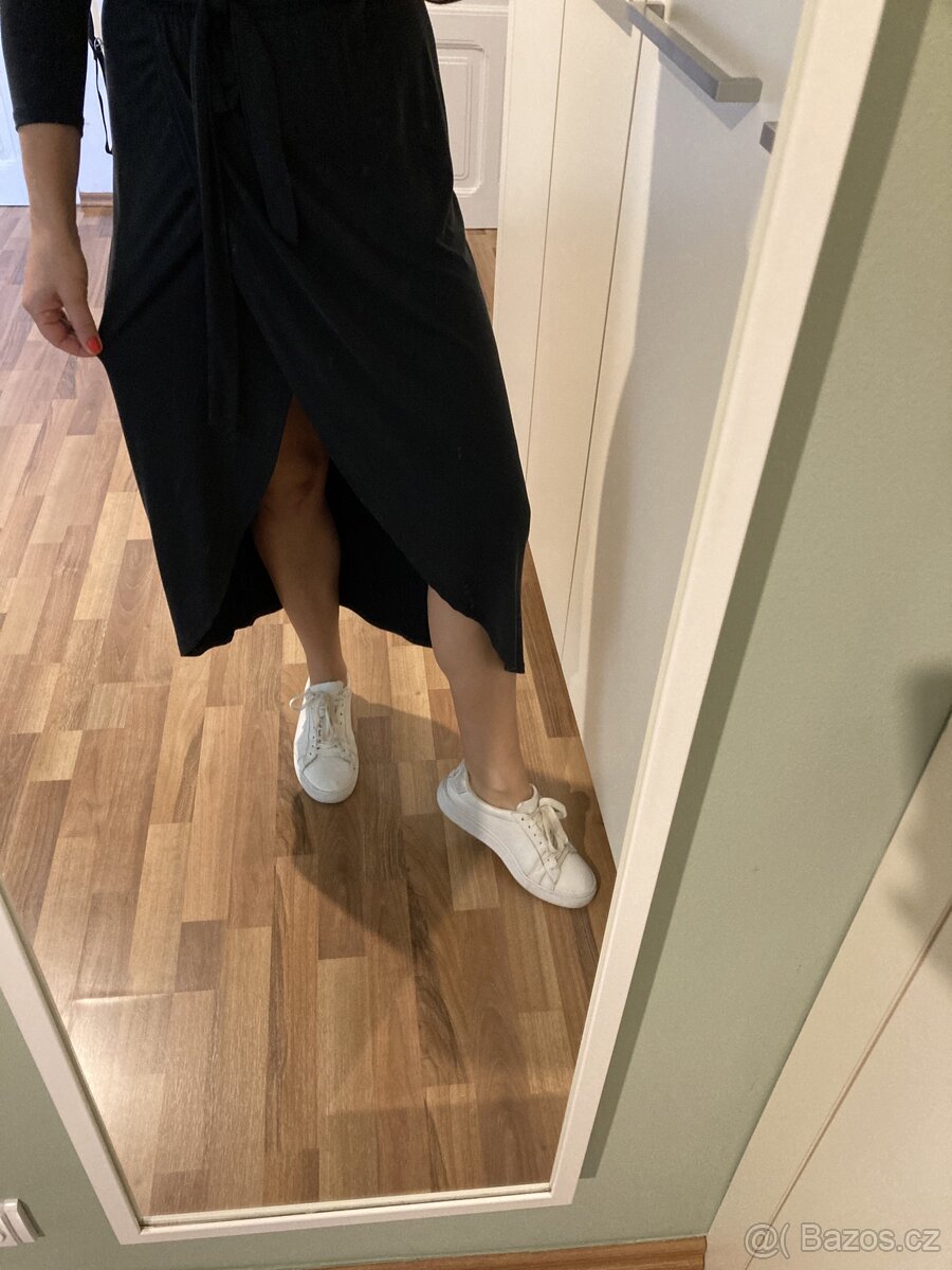 Ležérní midi šaty vel. M (38) - 4