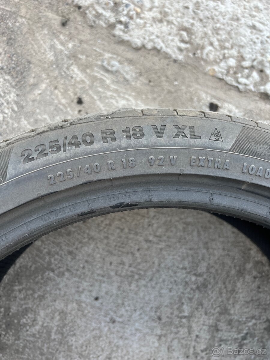 Pneu Continental 225/40/18 dot1917 50% m+s - 4