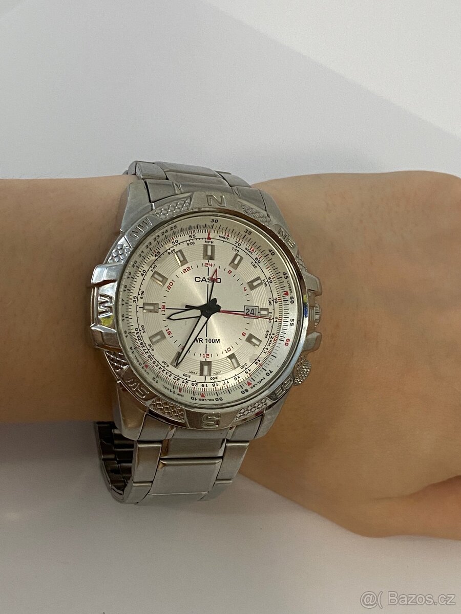 Casio Aviator (100m) – Celonerezové - 4