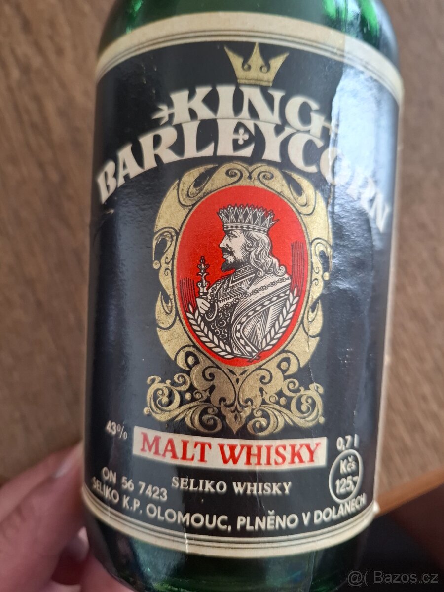 Láhev whisky KING BARLEYCORN - 4