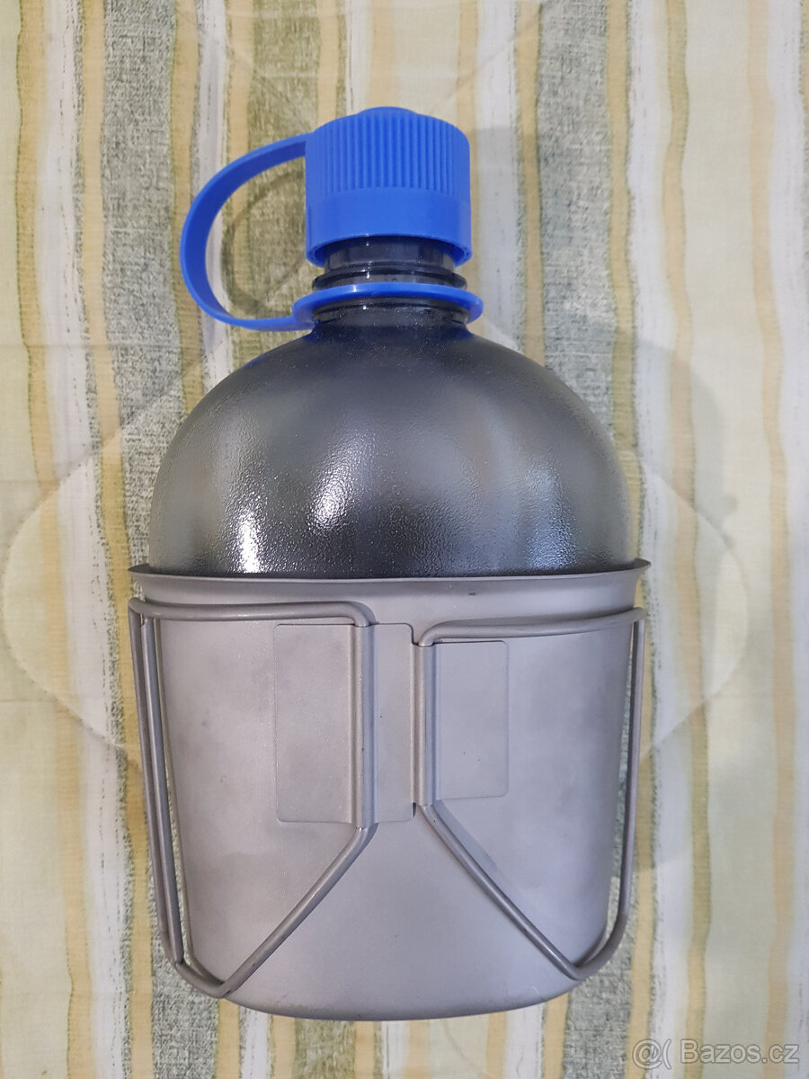 Láhev nalgene, pítko nerez, obal - 4