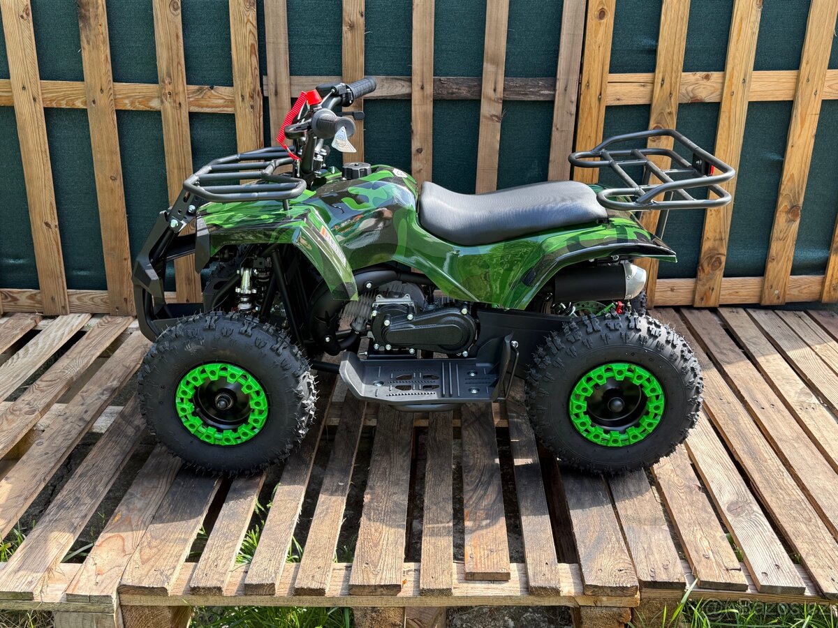 Dětská Čtyřkolka 49ccm2T maskáč A046
