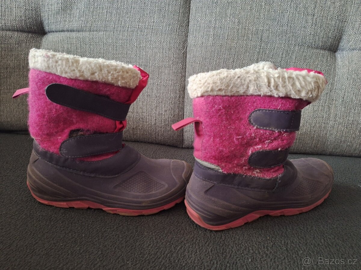 dívčí zimní boty vel. 36. - 4
