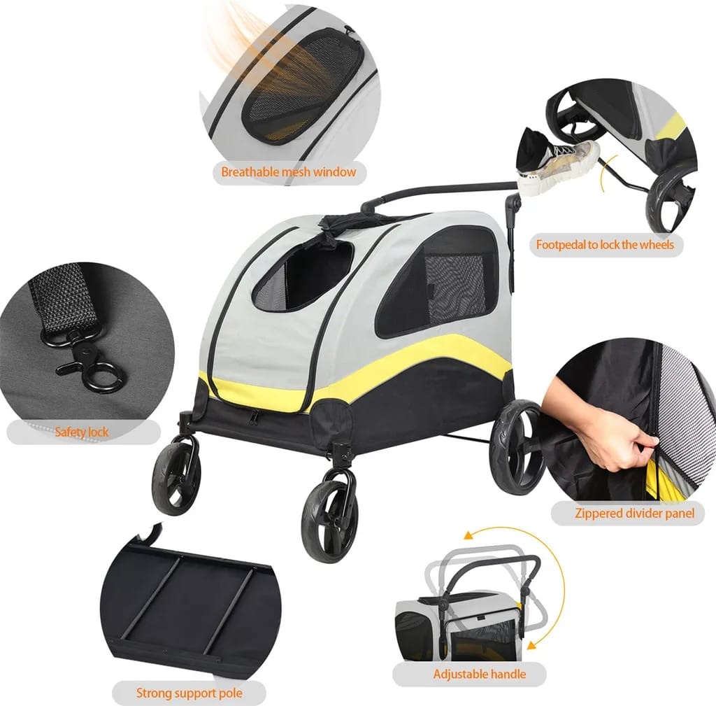 Kočárek pro psy - pouze vyzkoušený - 4