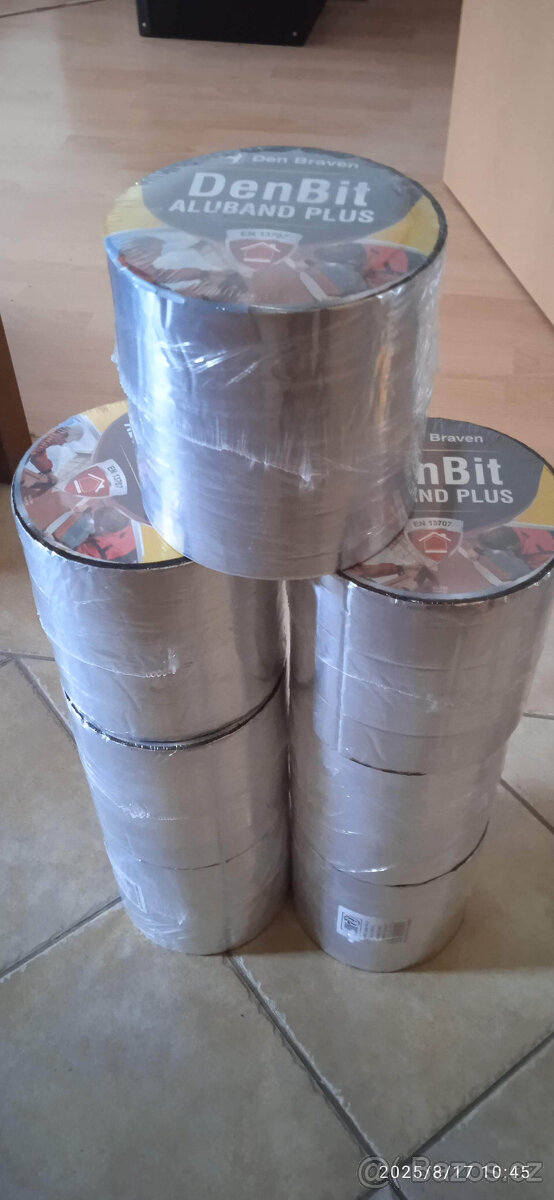 střešní bitumenový pás DenBit Aluband PLUS 15cm/10m - 8ks - 4