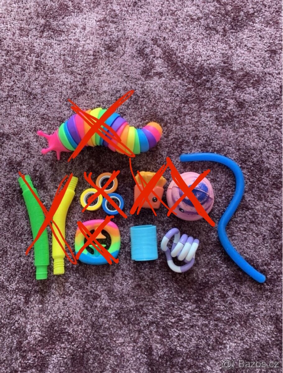 Sada antistresových hraček - 4