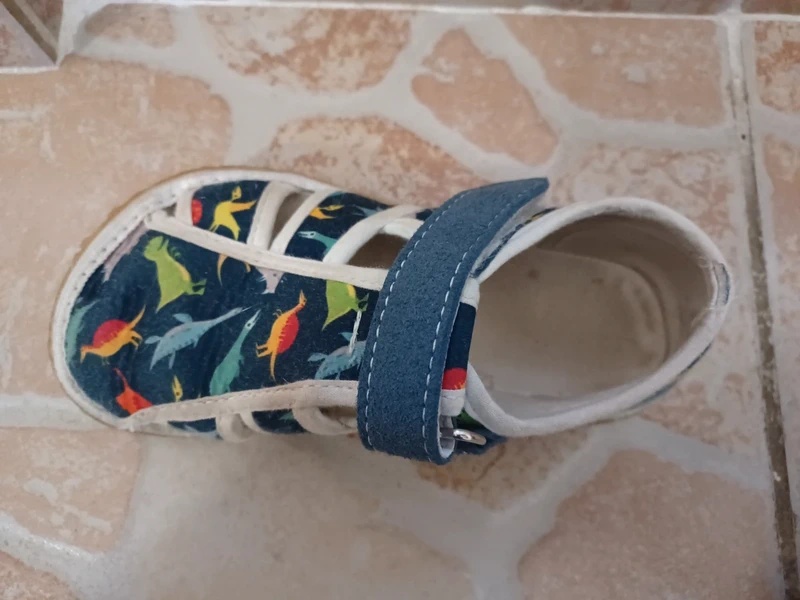 Chlapecké barefoot bačkory/přezůvky Jonap, vel. 24,5 - 4