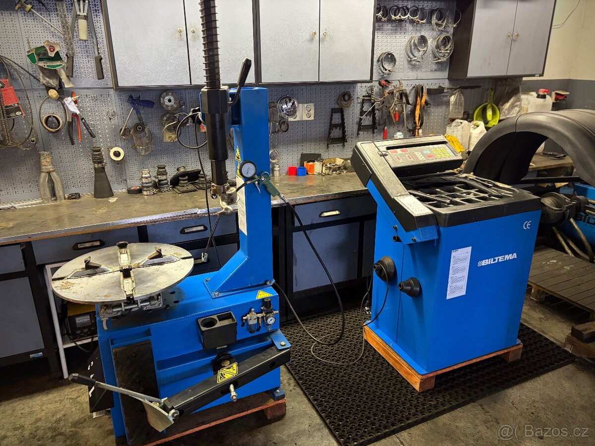 Zouvačka pneu + Vyvažovačka pneu BILTEMA - 4