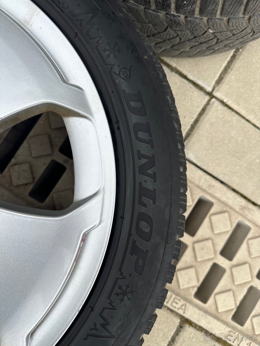 Alu 5x112 Audi R17, zimní sada pneu 215/50/17 - 4