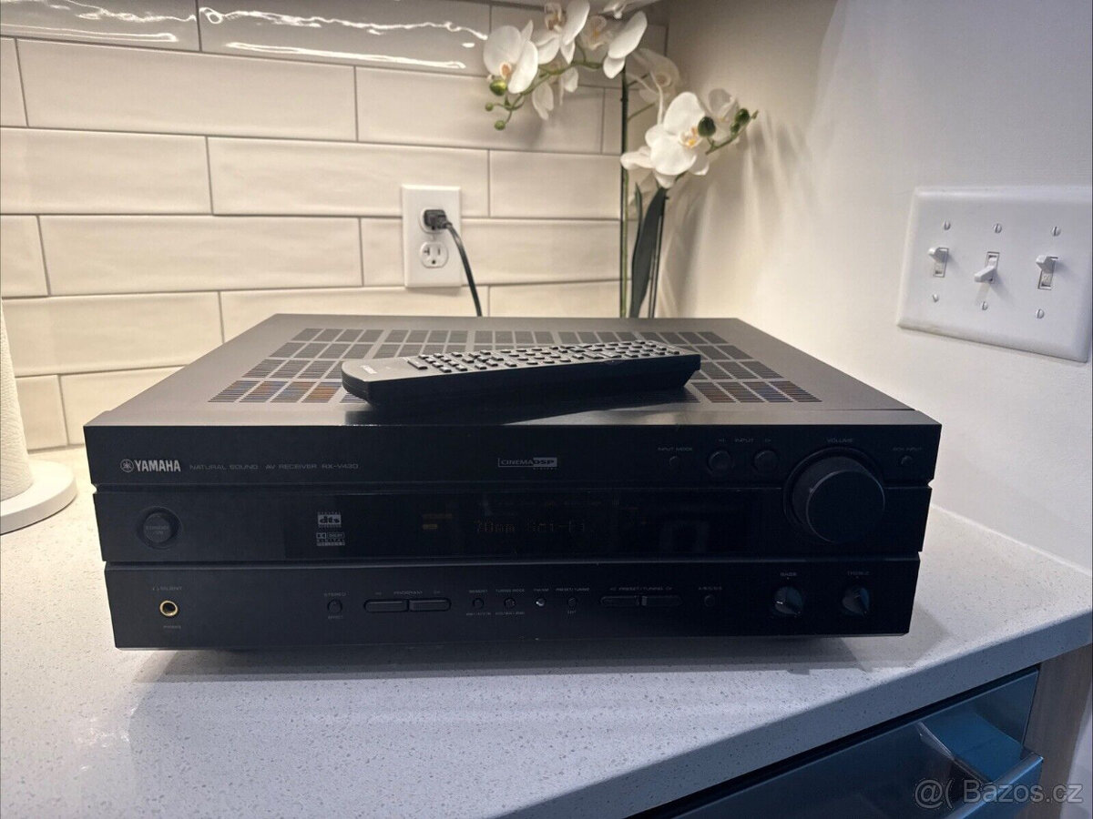 YAMAHA RX-V430 RDS 5.1 AV receiver, DO, návod - 4