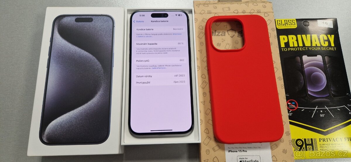 Iphone 15pro 128GB blue - 4