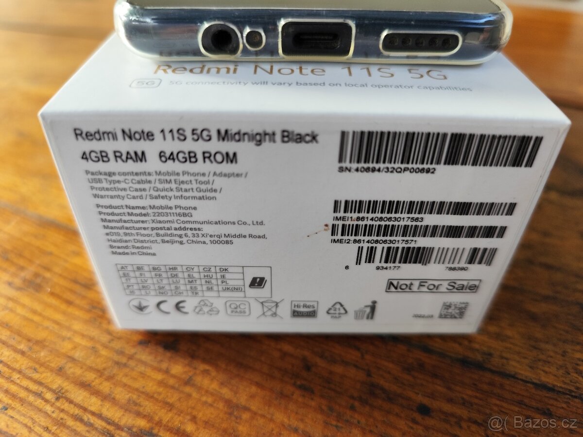 Prodám Xiaomi Redmi Note 11S 5G (4GB/64GB) - 4