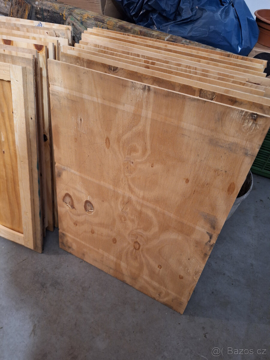 Víko pro EUR paletu /OSB deska /překližka 9x800x1200mm - 4