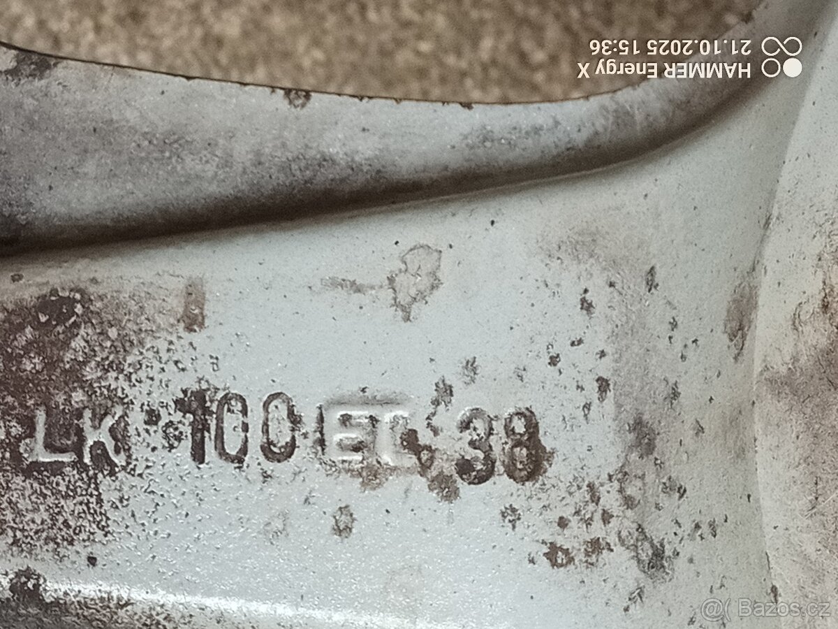 Pneu s ALU ráfky Renault 15" - 4