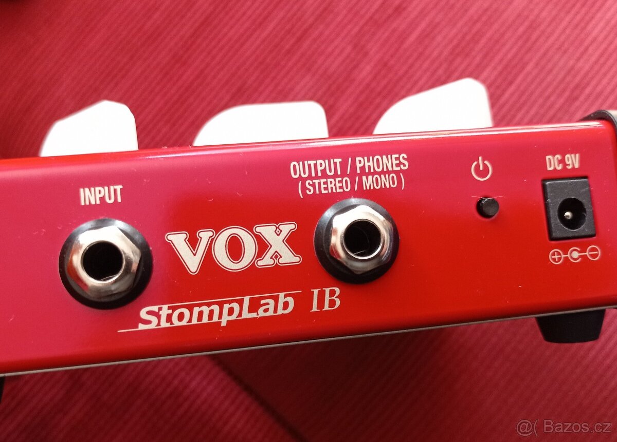 Baskytarový, Japonský multiefekt efekt VOX StompLab 1B - 4