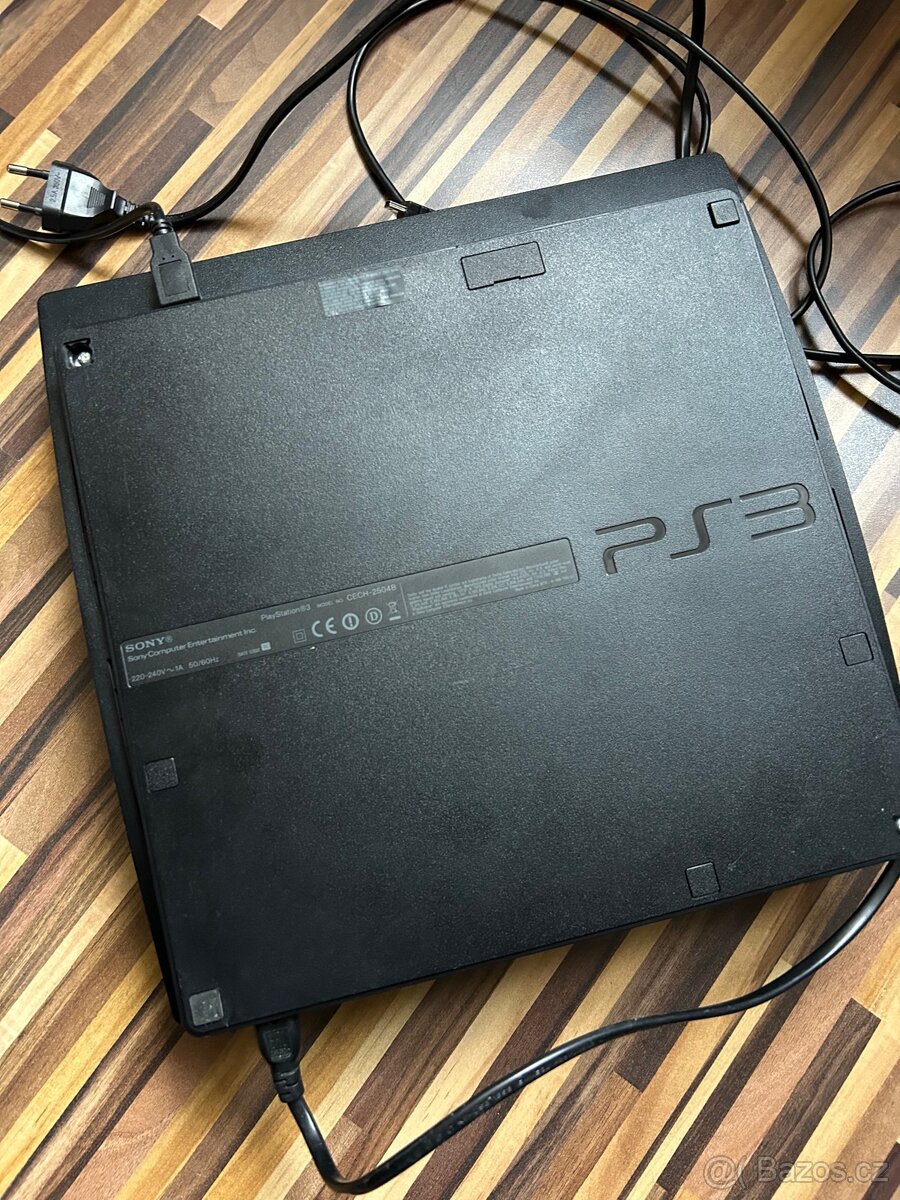Playstation 3 Slim 320GB + ovládač + 6 hier - 4