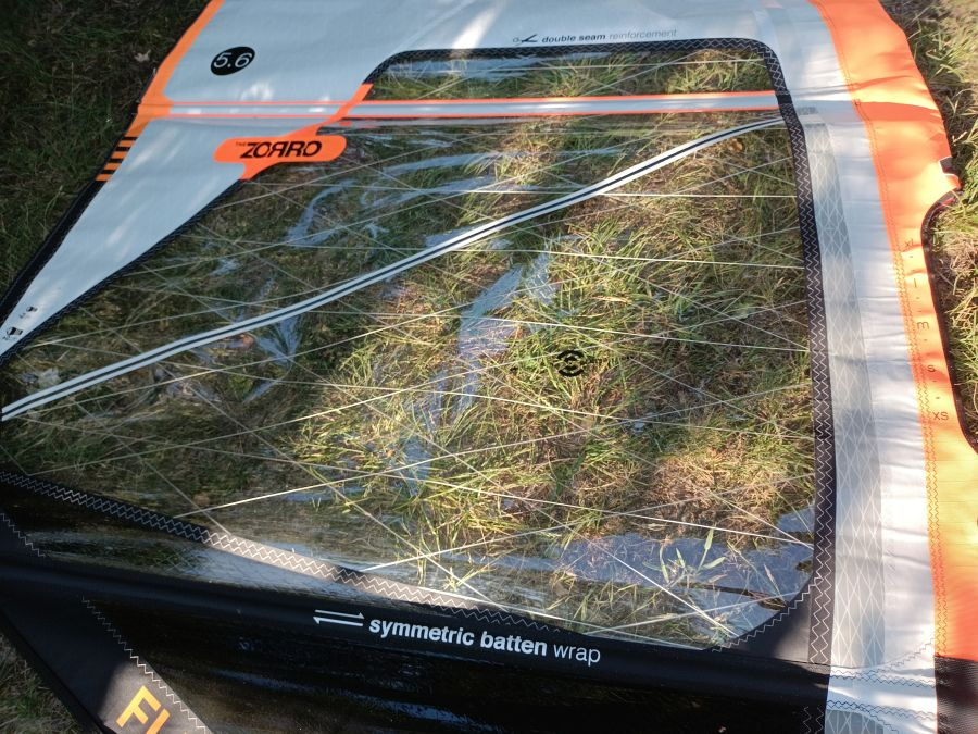 windsurf plachty Flight 3.6, 5.6, karbon ráhno - 4