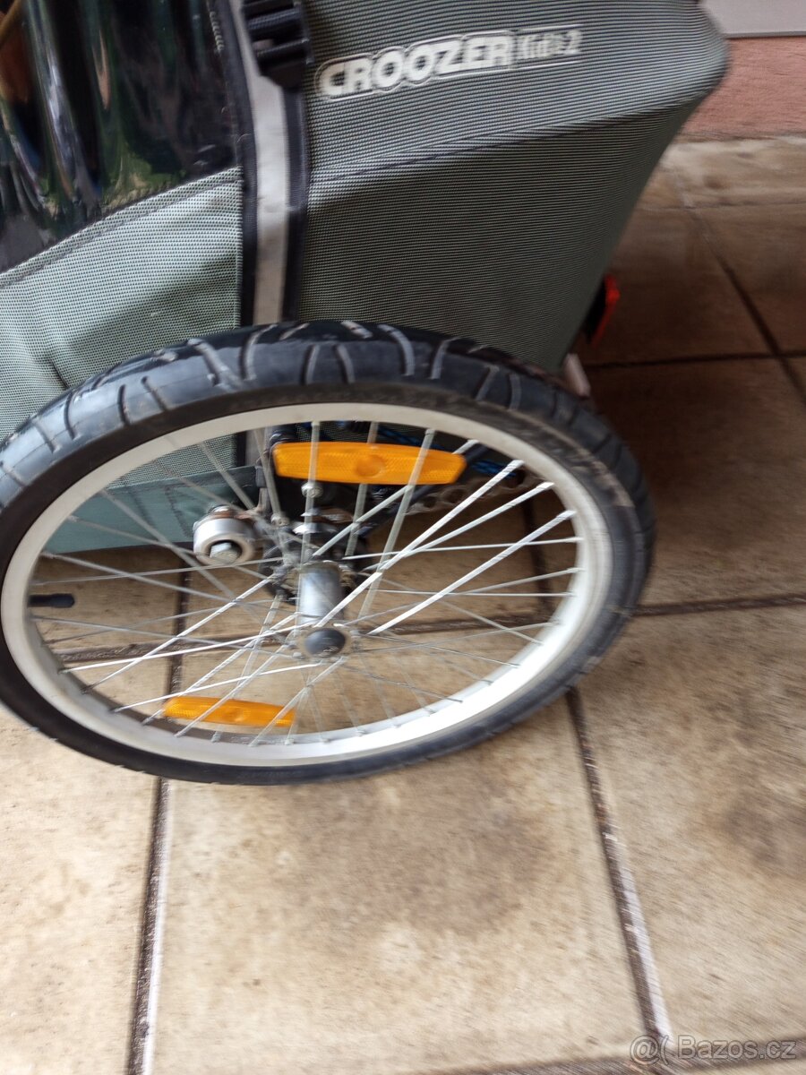 Kočárek za kolo pro dva CROOZER - 4