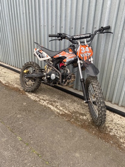 Pitbike KXD 125 ccm