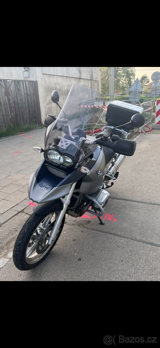 BMW R 1200 GS (2005) – zachovalý kus + originální kufry