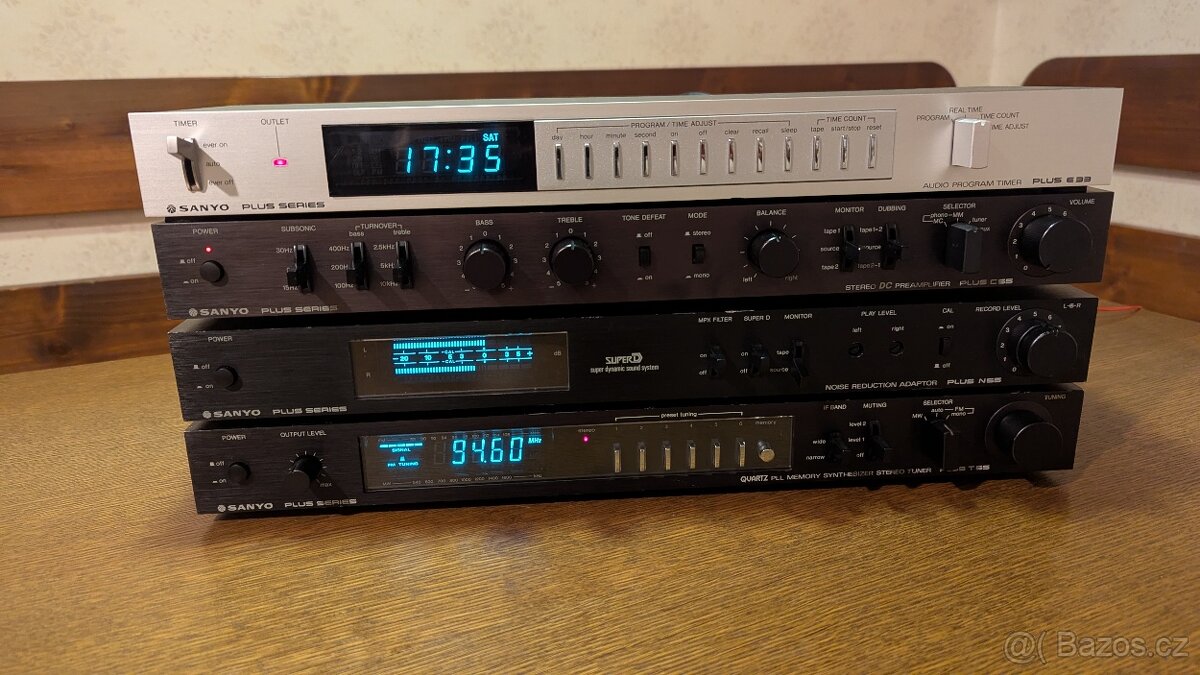 Sanyo Plus C 55 stereo DC preamplifier - 4