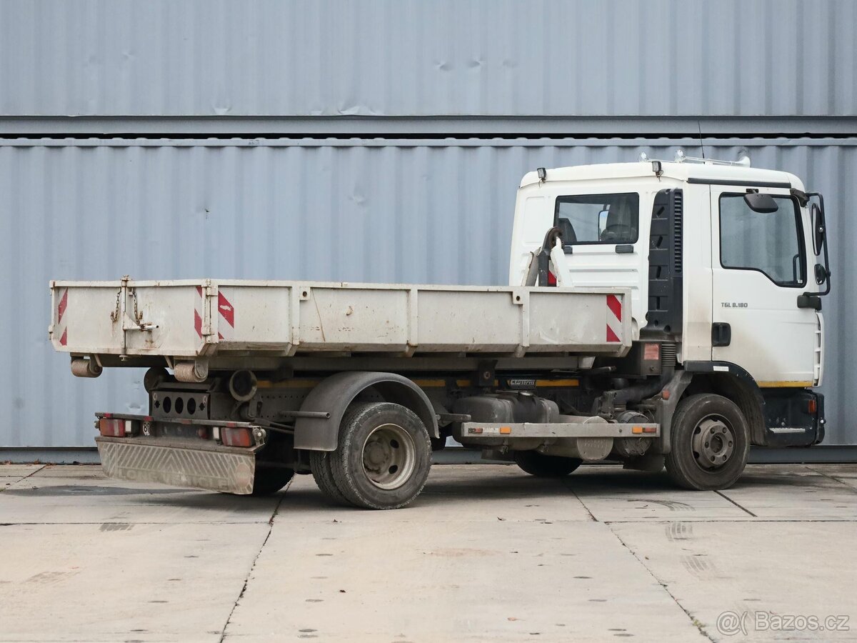 MAN TGL 8.180, 7,5 TUN, NÁSTAVBA CTS SERVIS, ŽELEZNÝ KONTEJN - 4