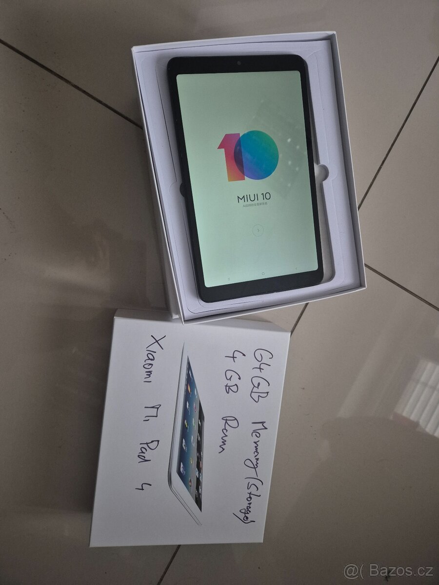 Nové tablety Xiaomi Mi Pad 4 – Nové, nepoužité (více kusů) - 4