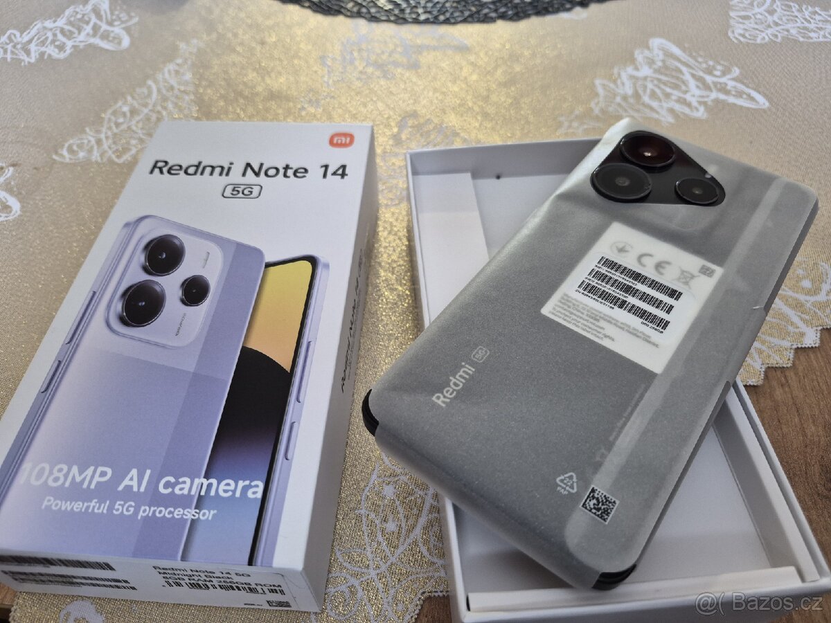 Nový REDMI NOTE 14 5G 8/256GB - 4