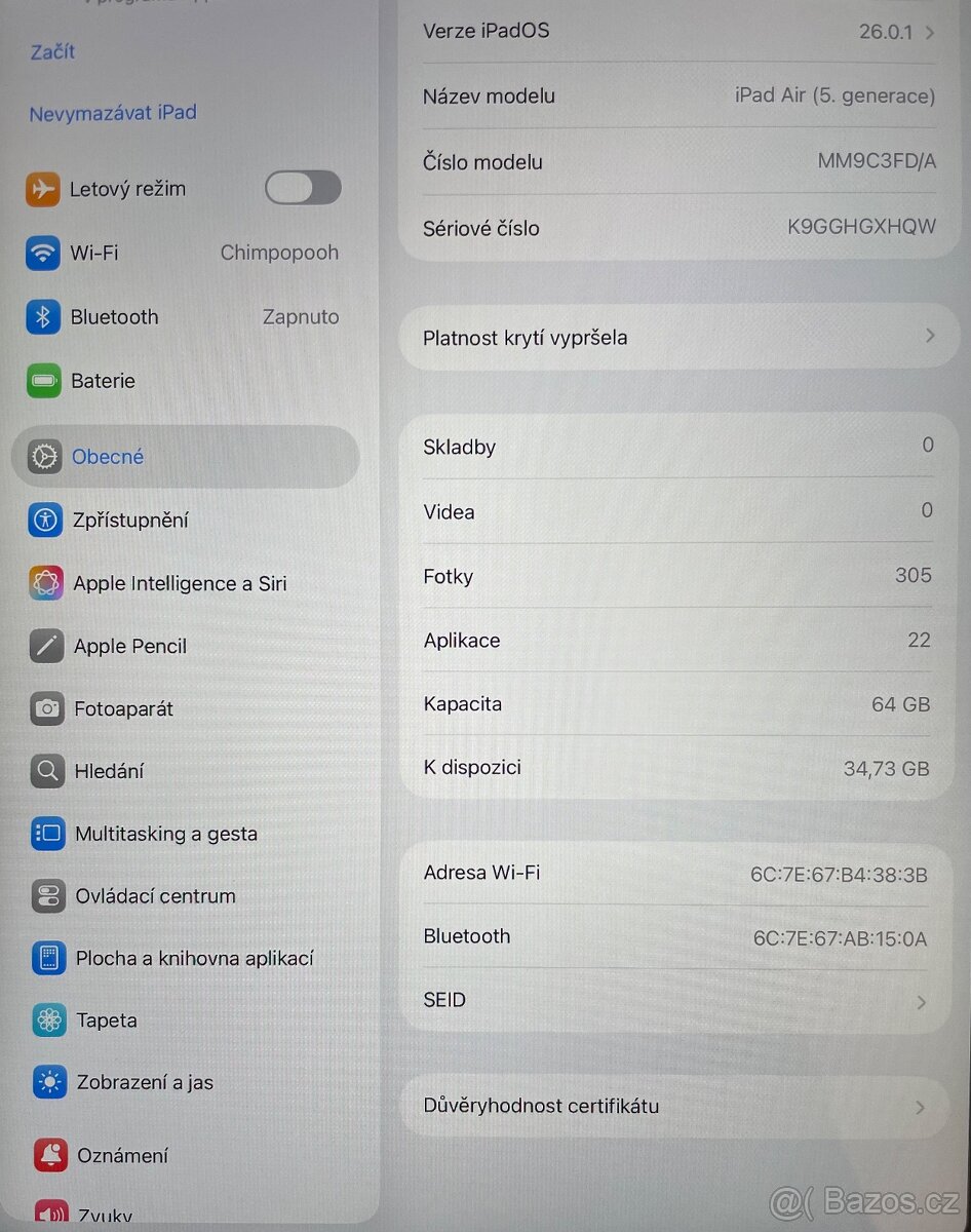 Apple iPad Air 64GB Wi-Fi vesmírně šedý - 4
