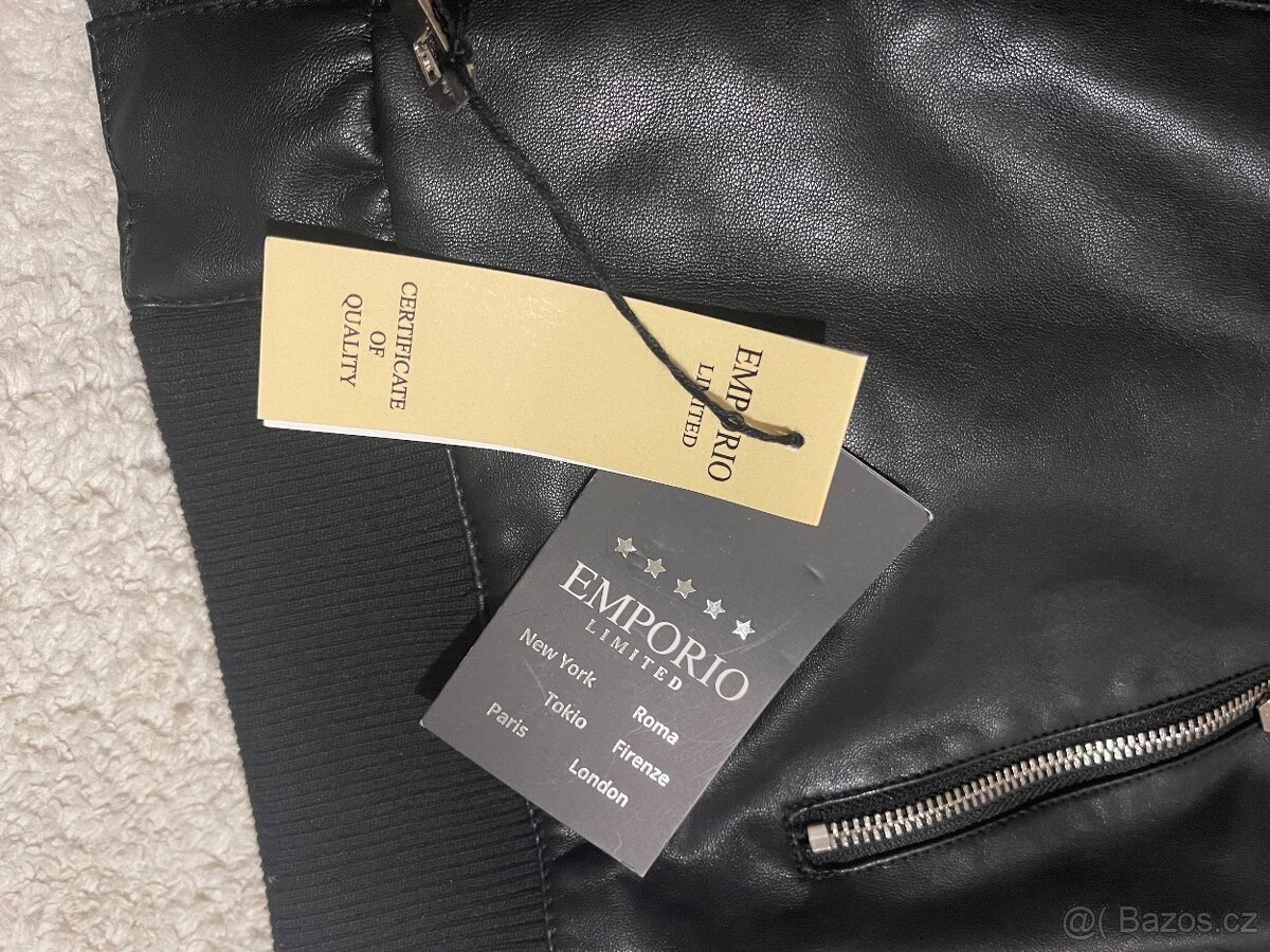 Armani - orig. kožená bunda vel. M - 4