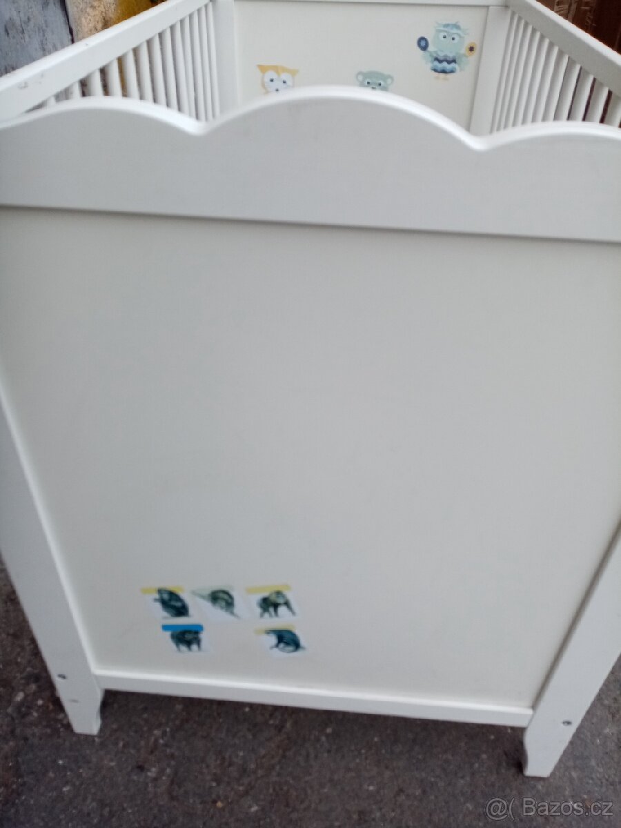 Dětská dřevěná postýlka - 4