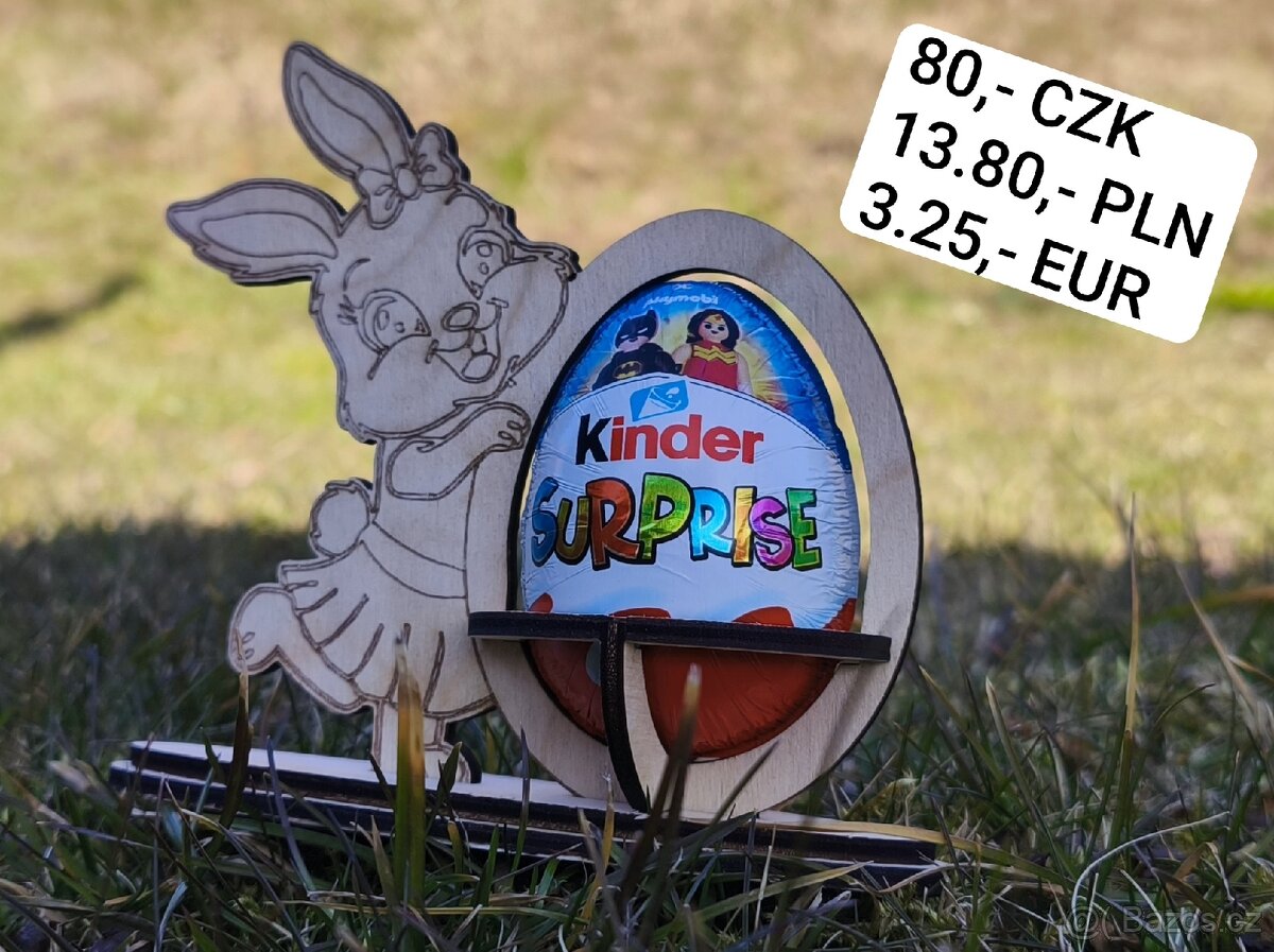 Velikonoční dekorace, zajíček - 4