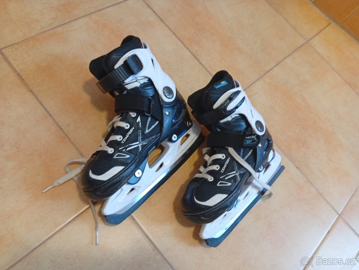 Dětské rostoucí brusle 33-36 EU - 4