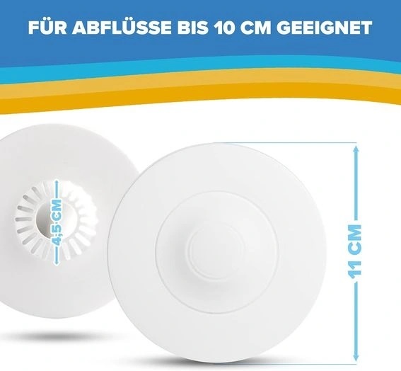 Silikonové zátky / sítko do vany - 4