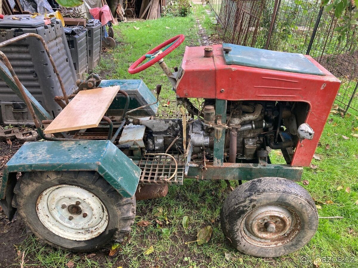 Malotraktor domácí výroby - 4