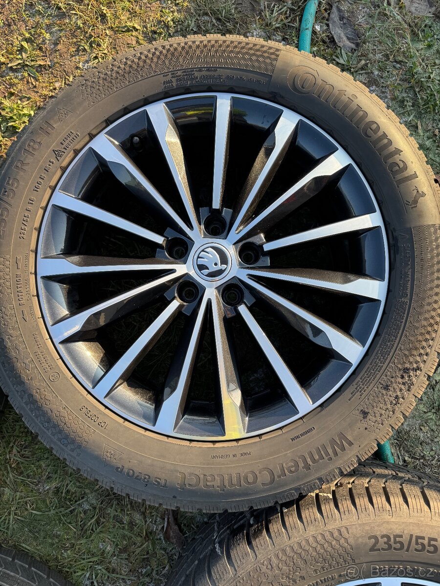 ❄️ Zimní kola Škoda R18 5X112 Trinity 235/55 R18 - 4