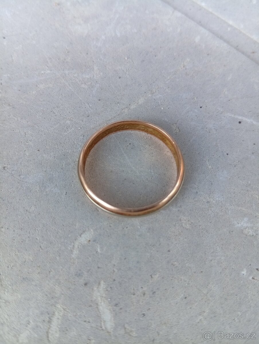 Prodám 2 zlaté prstýnky. - 4