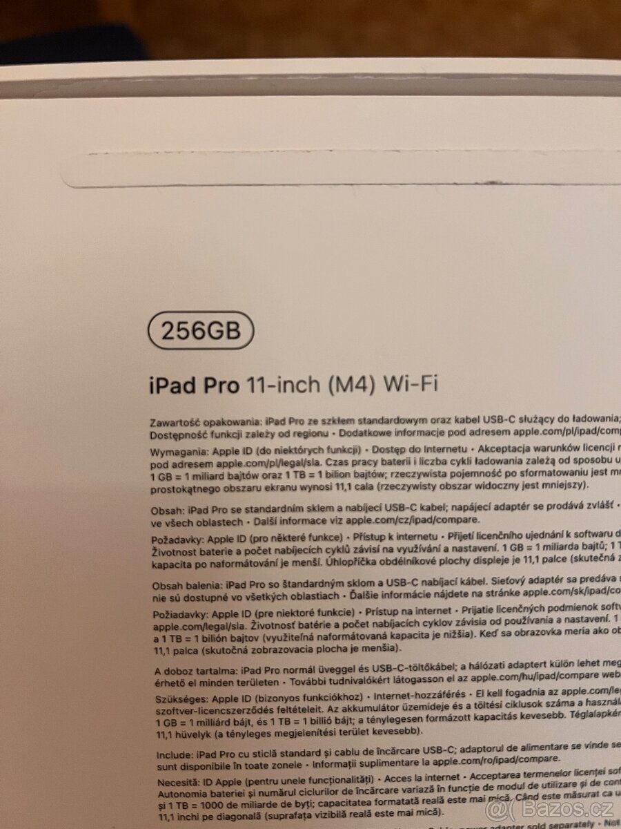 ipad pro 11 m4 256gb wi fi - 4