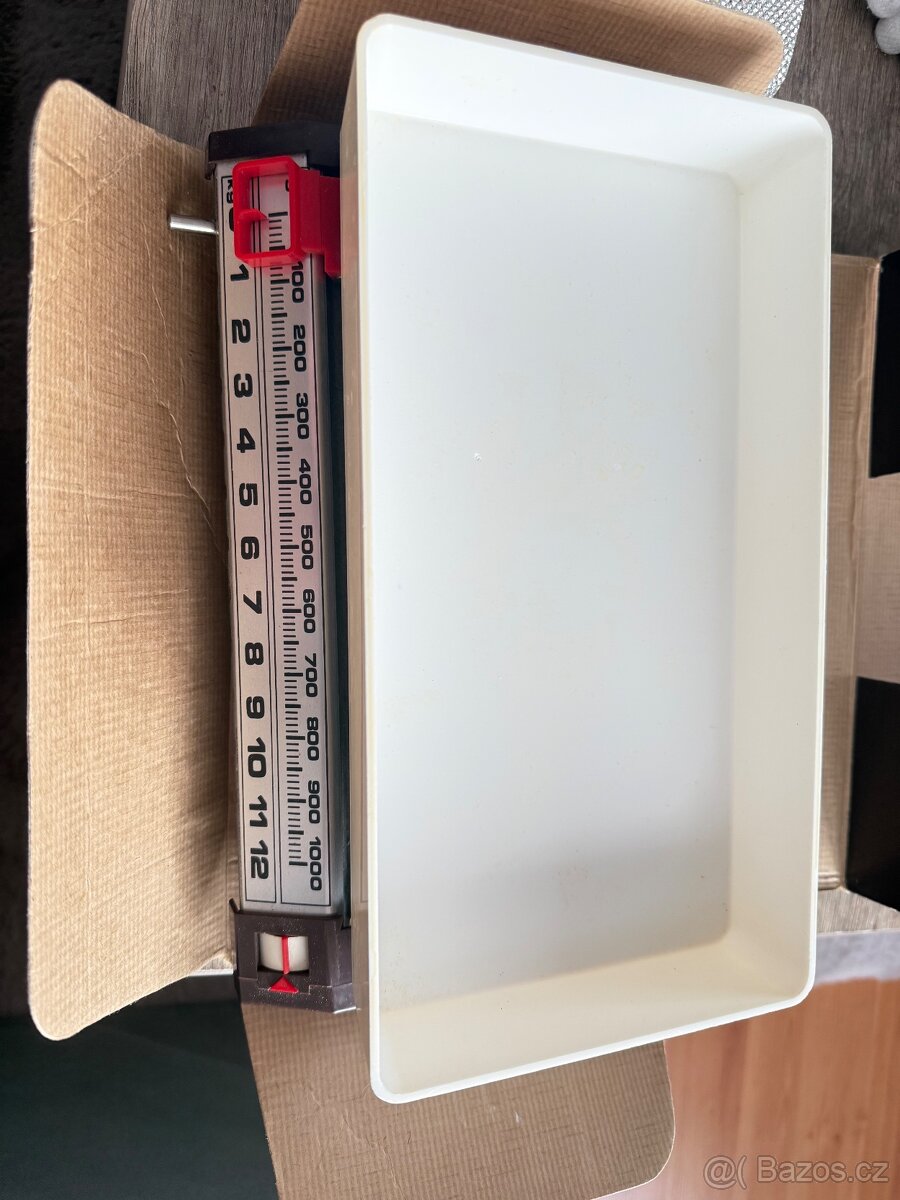 Retro kuchyňská váha SILVA 2 – ČSSR – Kovozávody Semily - 4