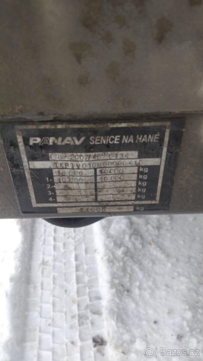 Přívěs Panav TV 10 - 4