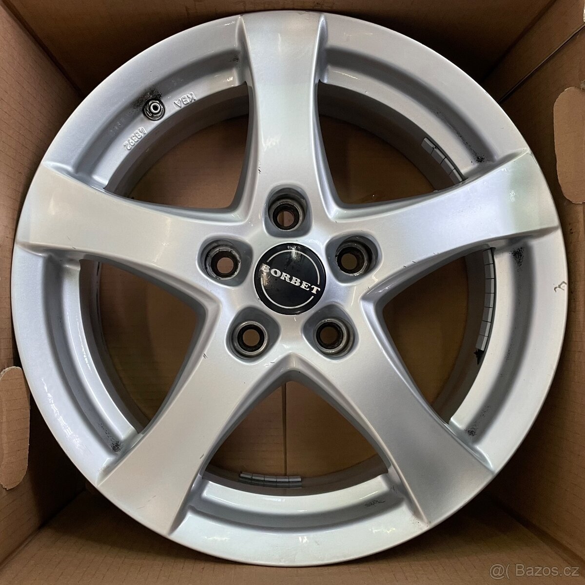 5x115 R16 6,5J ET38 Borbet - 4