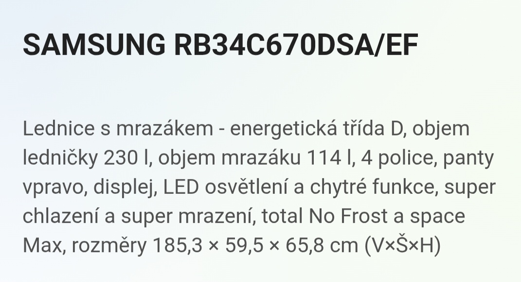 Lednička SAMSUNG - 4