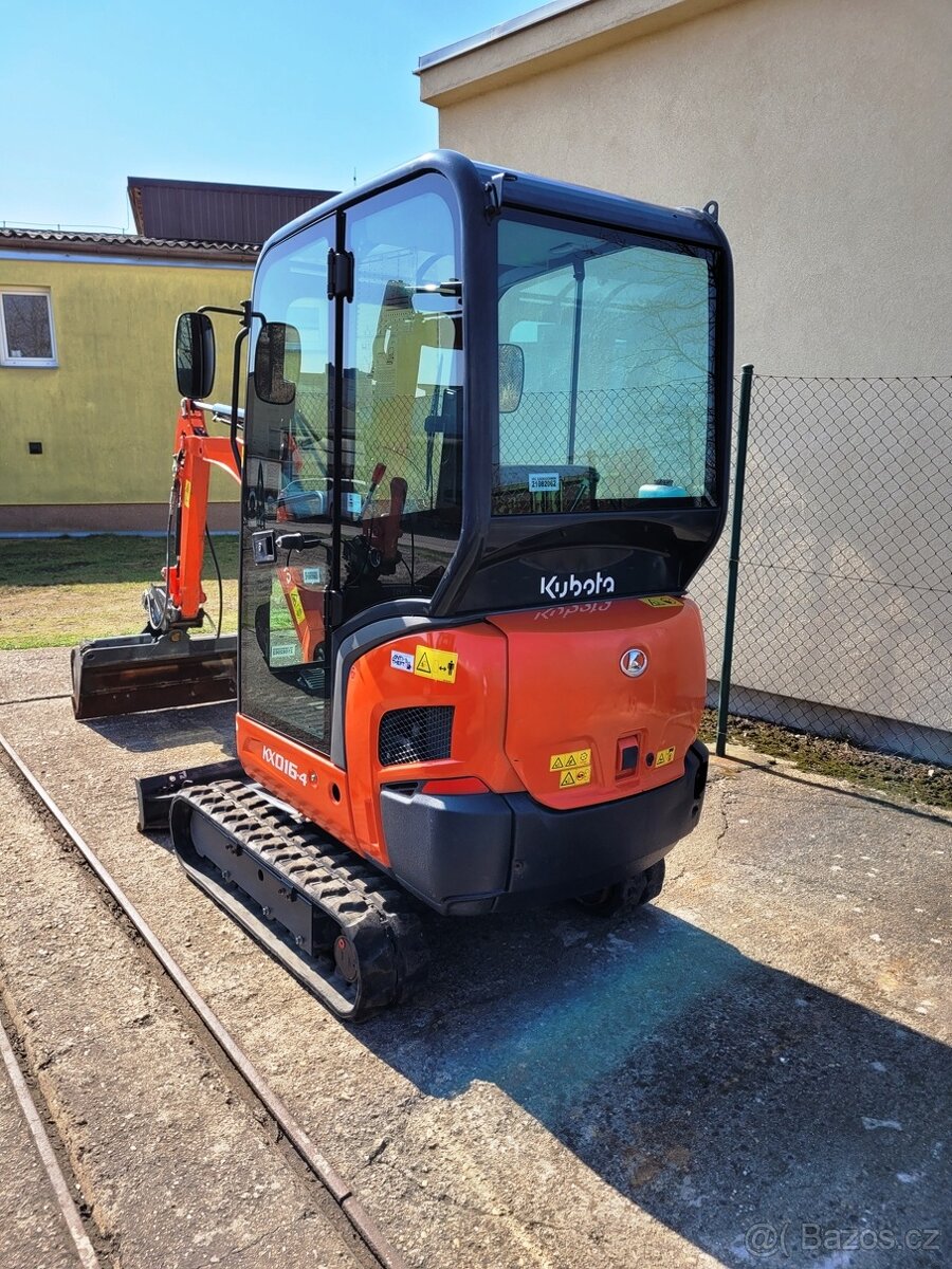minibagr Kubota KX 016-4 - 4