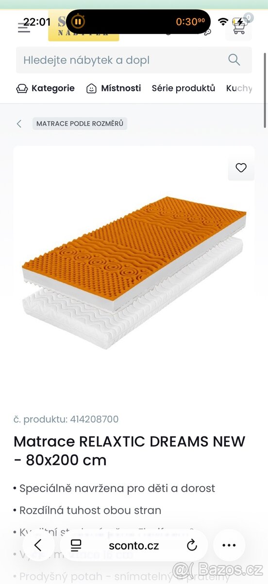 Matarace 80x200 - 4