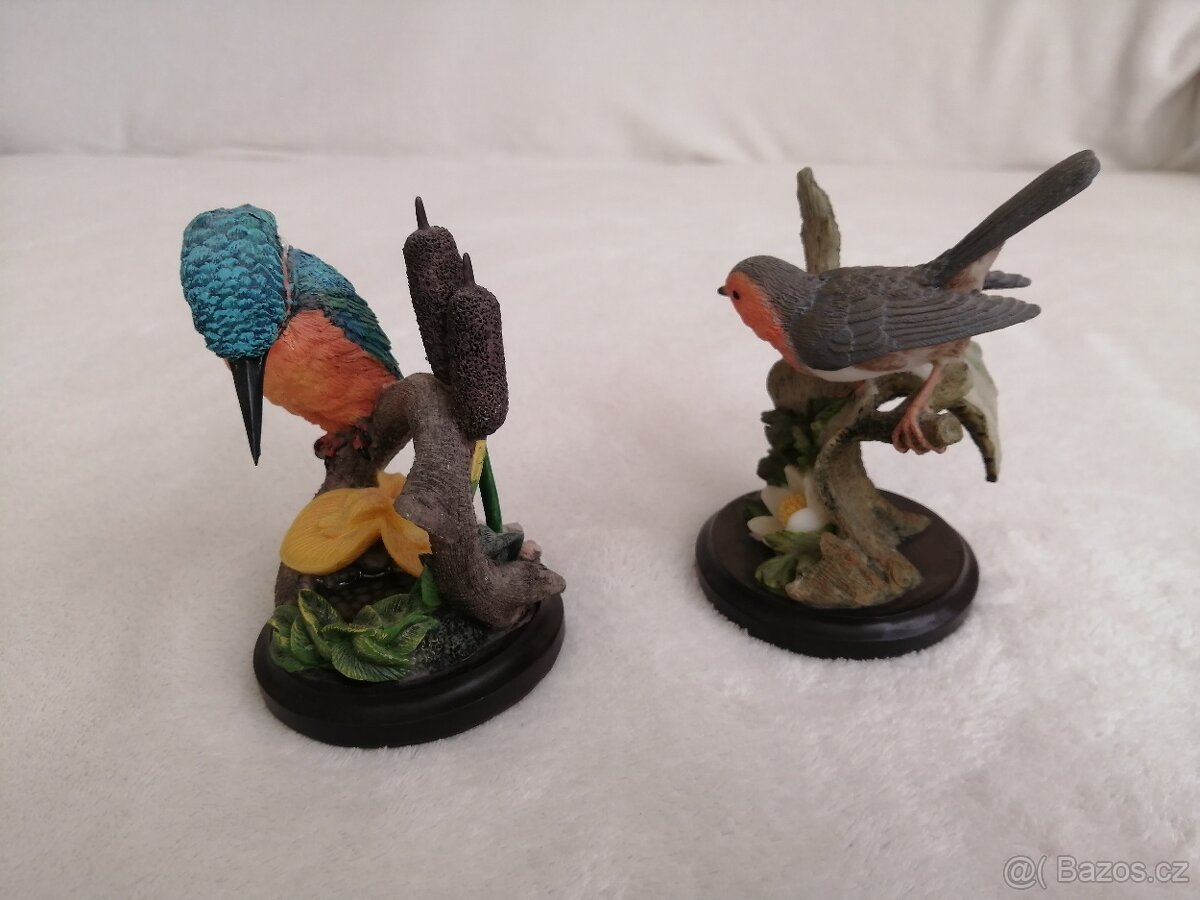 Sběratelské figurky ptáků Vogelwelt 2ks - 4