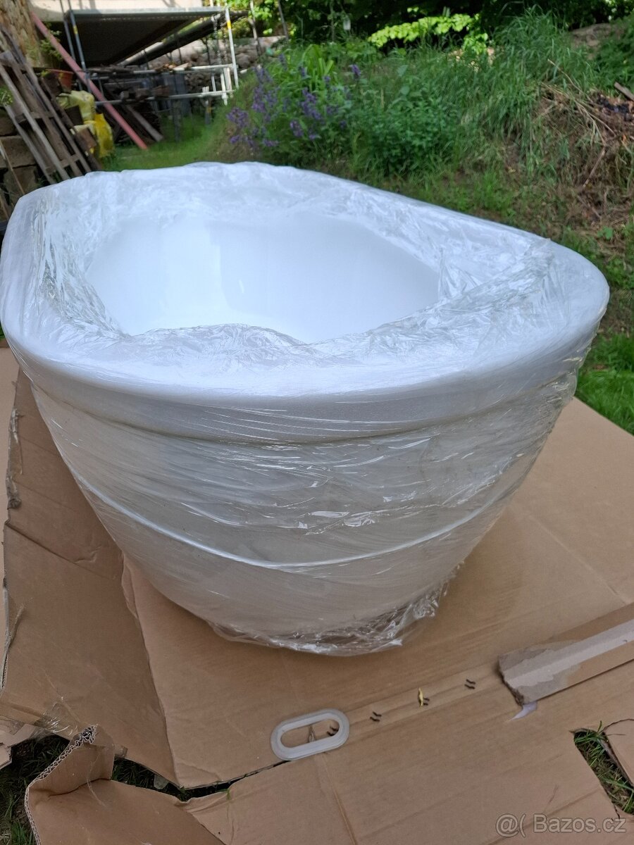 Vana RAVAK FreedomO 169x80 NOVÁ - volně stojící,odtok chrom - 4